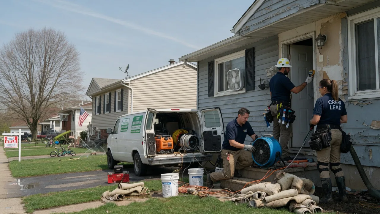 Flood Cleanup in Rural Ridge, PA near me